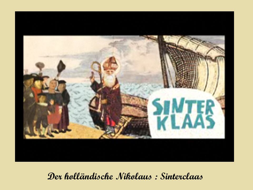 Der holländische Nikolaus : Sinterclaas