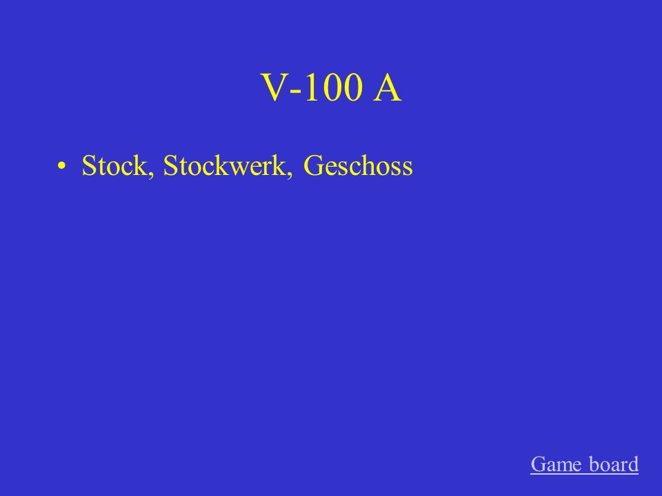 IV-500 A wem Game board