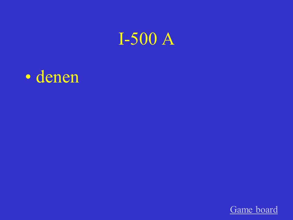 I-400 A das Game board