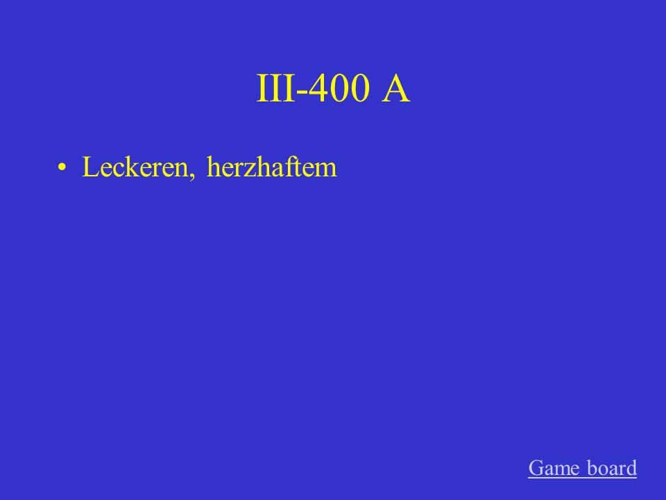 III-300 A starken Game board