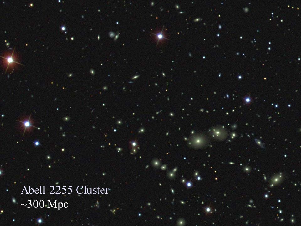 Abell 2255 Cluster ~300 Mpc