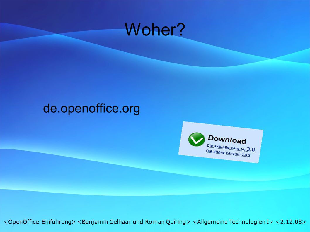 Woher de.openoffice.org