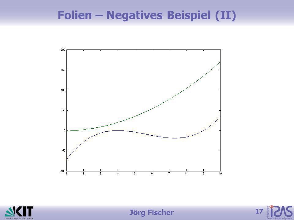 17 Jörg Fischer Folien – Negatives Beispiel (II)