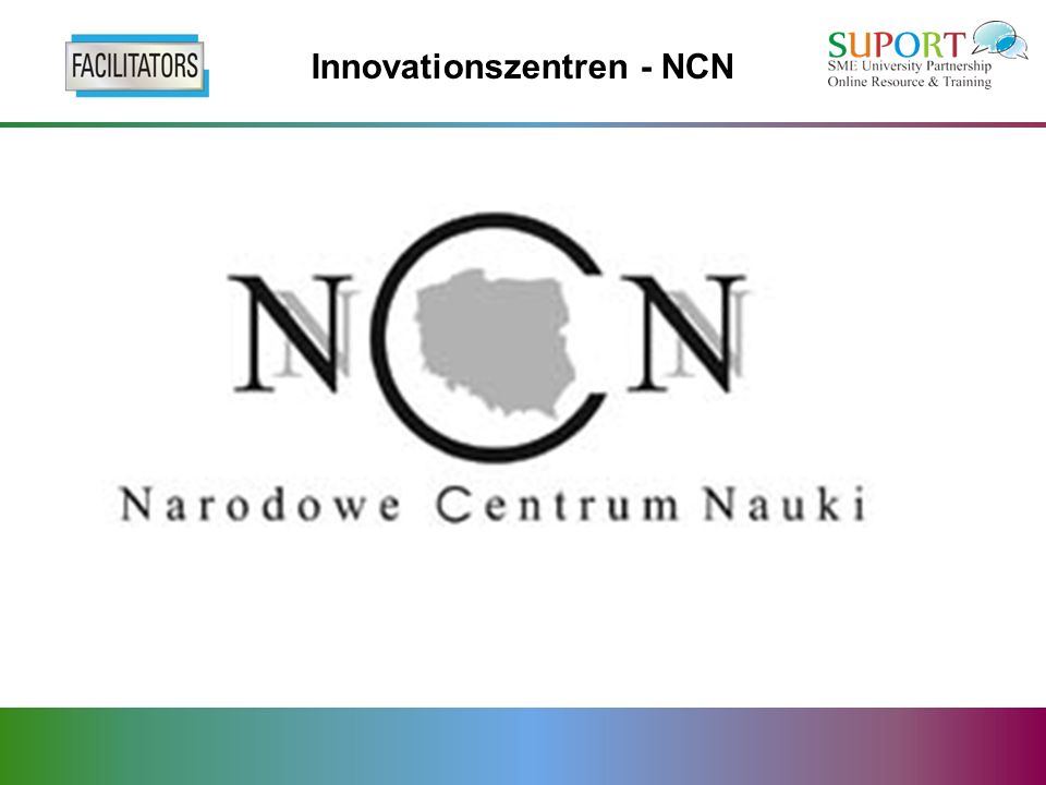 Innovationszentren - NCN