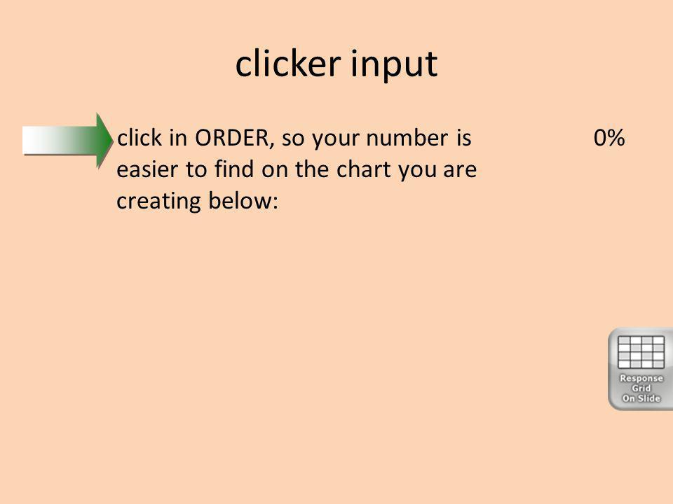 clicker input 1.