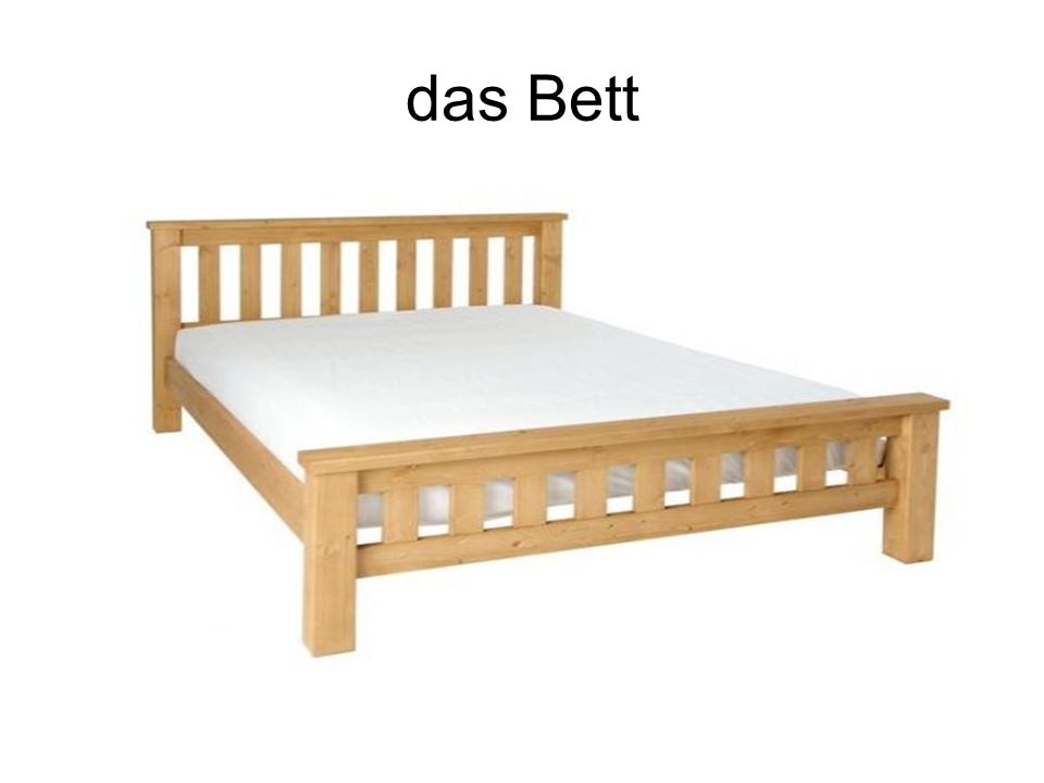 das Bett