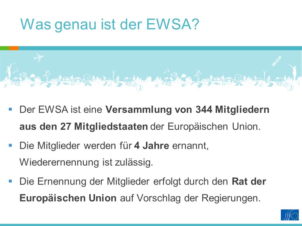 Was genau ist der EWSA.