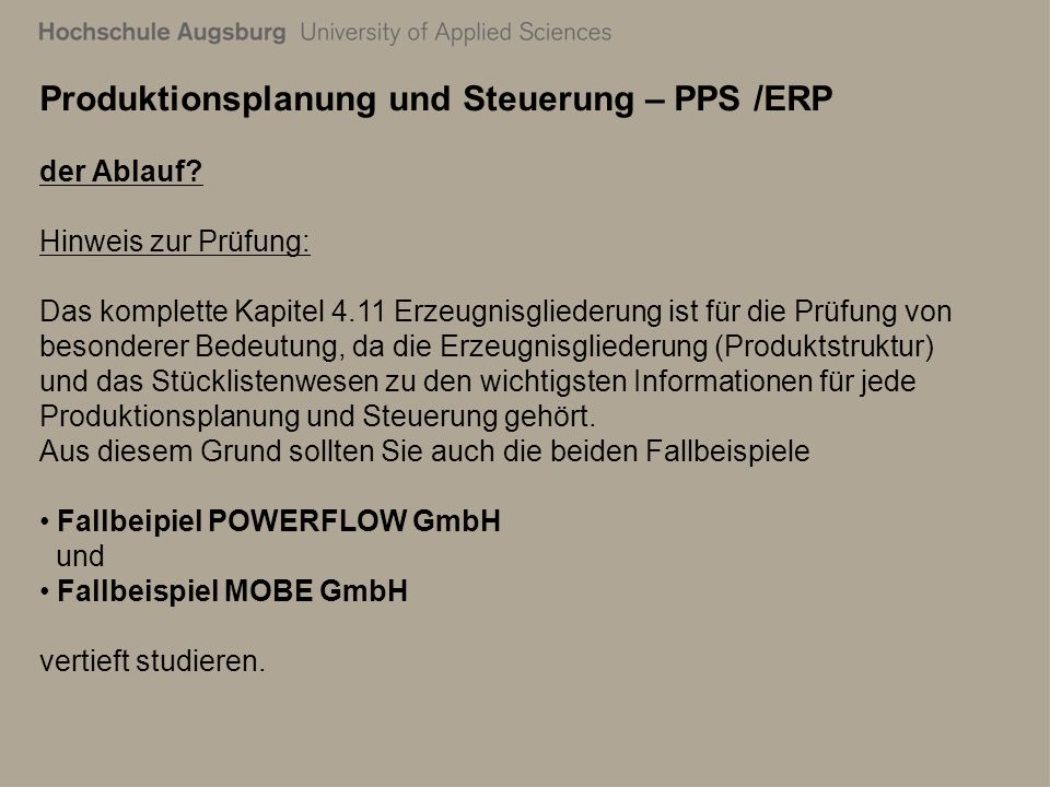 28. Juli 2011 Richard Kuttenreich4 Produktionsplanung und Steuerung – PPS /ERP der Ablauf.