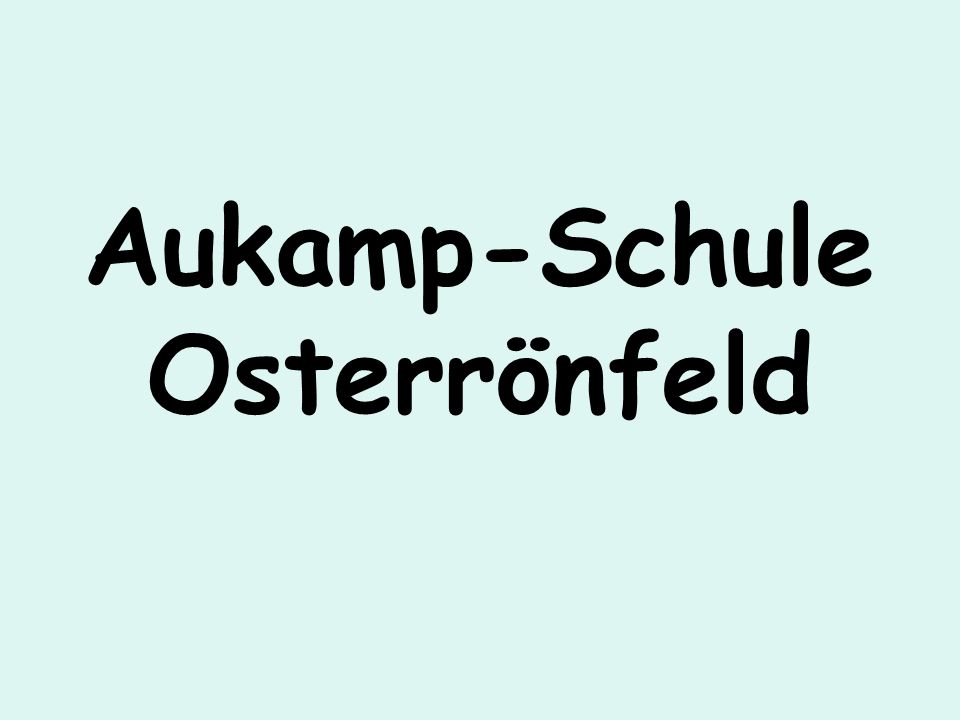 Aukamp-Schule Osterrönfeld