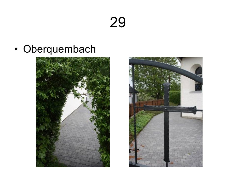 29 Oberquembach