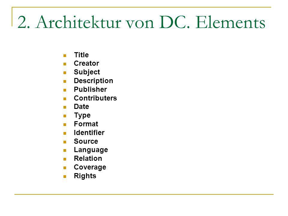 2. Architektur von DC.