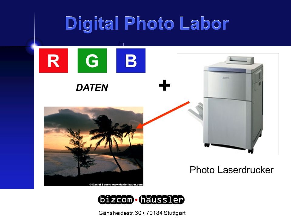 . Gänsheidestr Stuttgart Digital Photo Labor + BRG DATEN Photo Laserdrucker