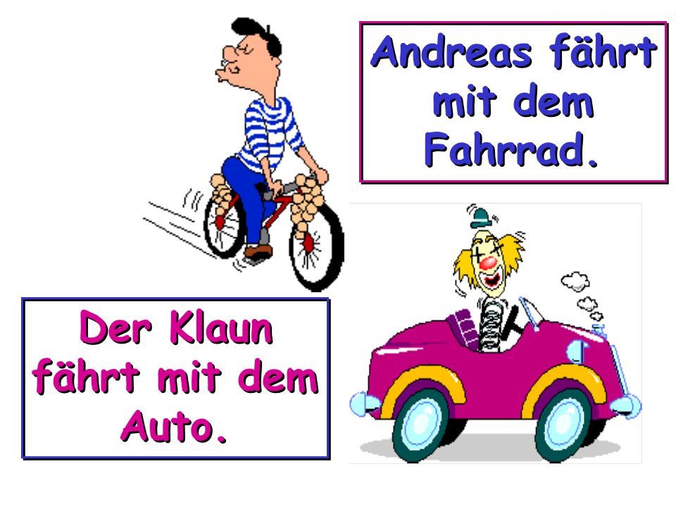 fahren mit + dative to drive (with) to go by to drive (with) to go by