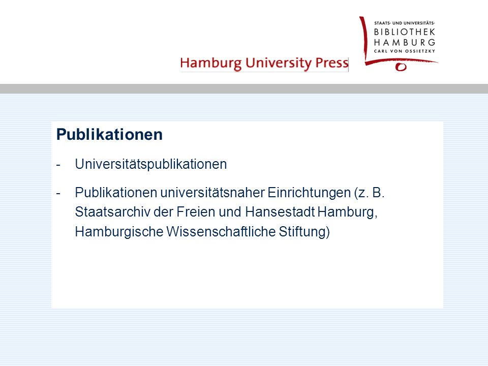 Publikationen -Universitätspublikationen -Publikationen universitätsnaher Einrichtungen (z.
