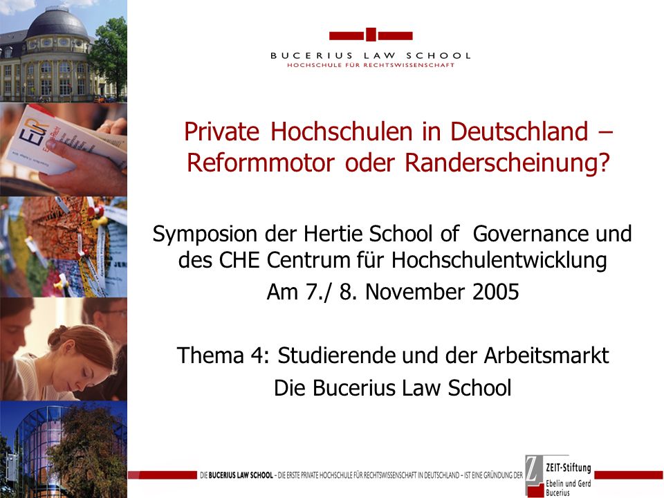 Private Hochschulen in Deutschland – Reformmotor oder Randerscheinung.