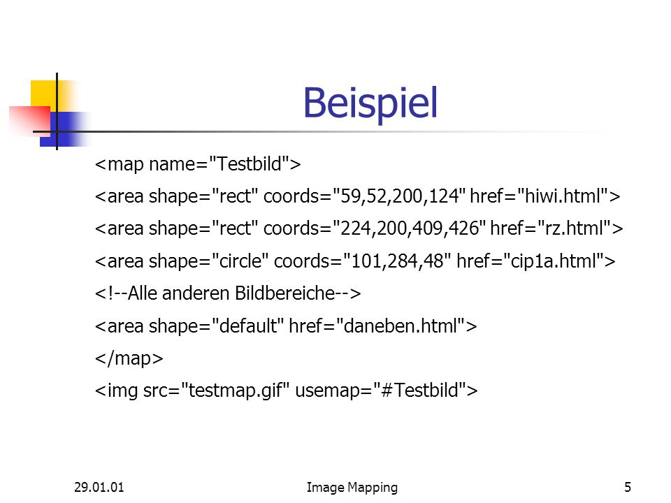 Image Mapping5 Beispiel