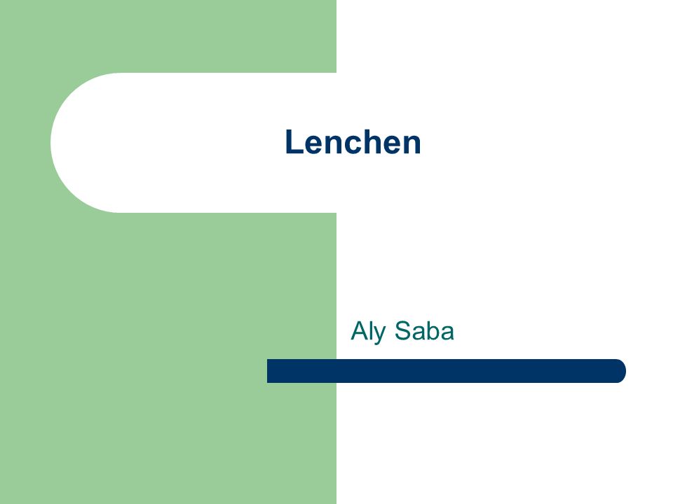 Lenchen Aly Saba