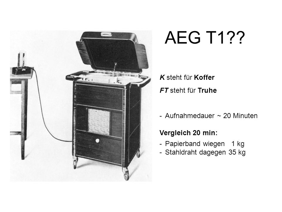 AEG T1 .
