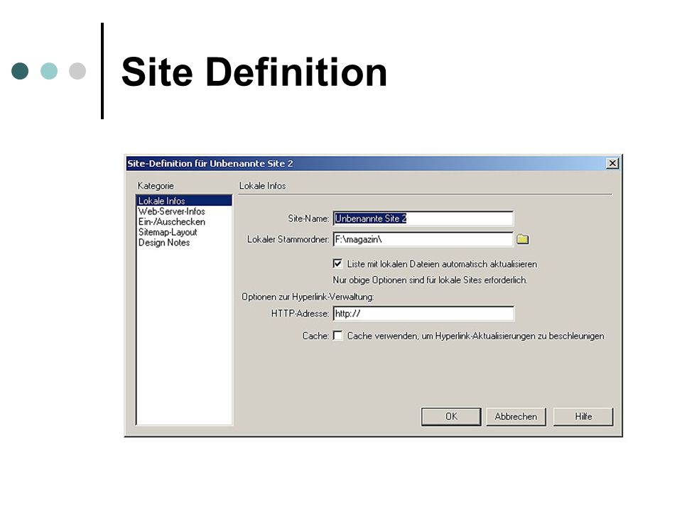Site Definition