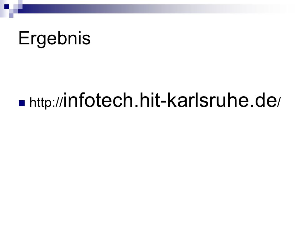 Ergebnis   infotech.hit-karlsruhe.de /