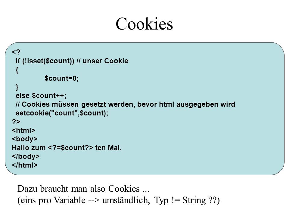 Cookies <.