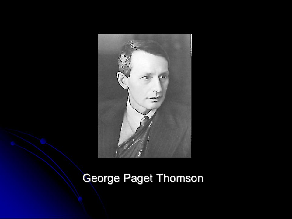 George Paget Thomson