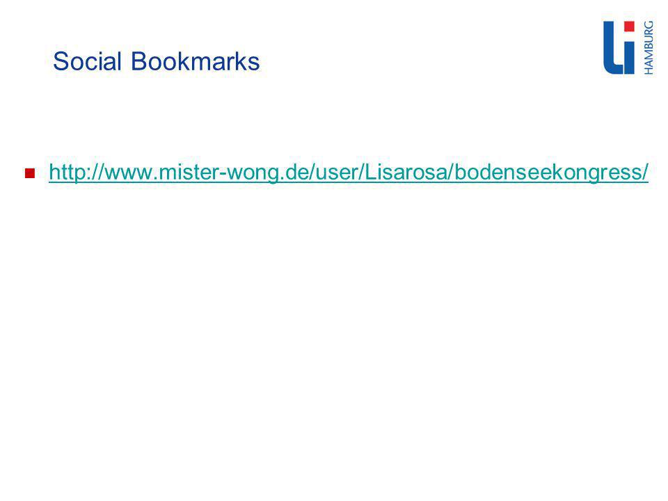 Social Bookmarks
