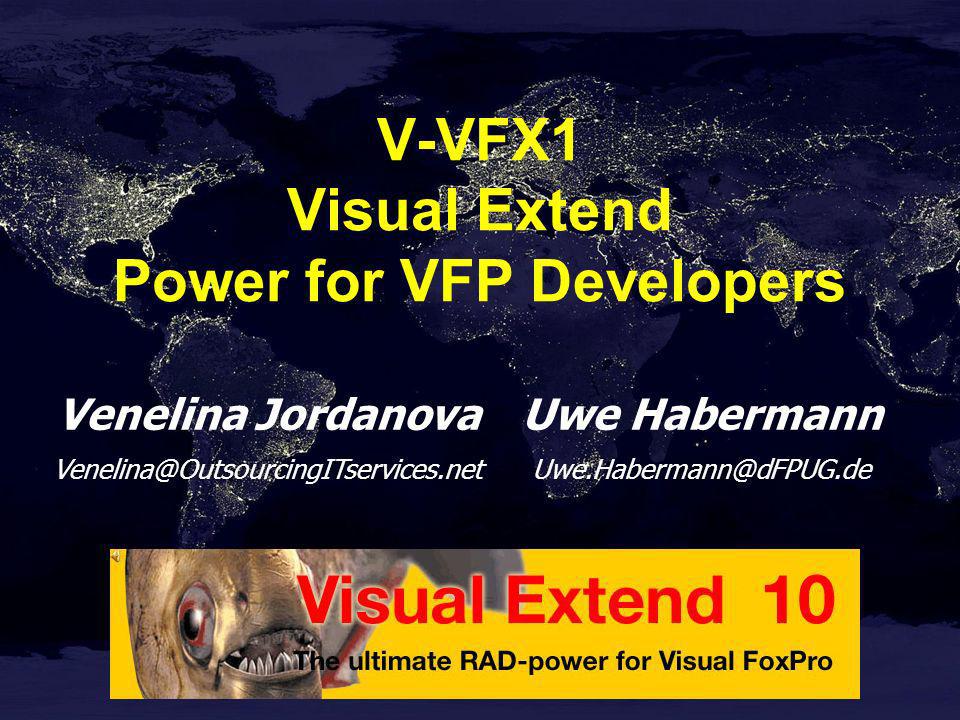 Venelina Jordanova Uwe Habermann V-VFX1 Visual Extend Power for VFP Developers