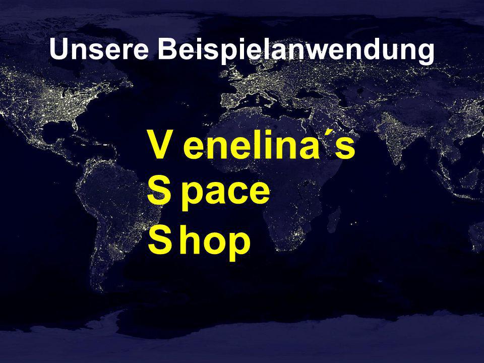 Unsere Beispielanwendung enelina´s pace hop V S S