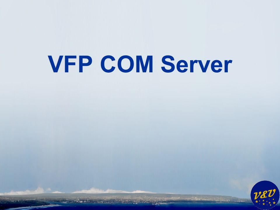 VFP COM Server