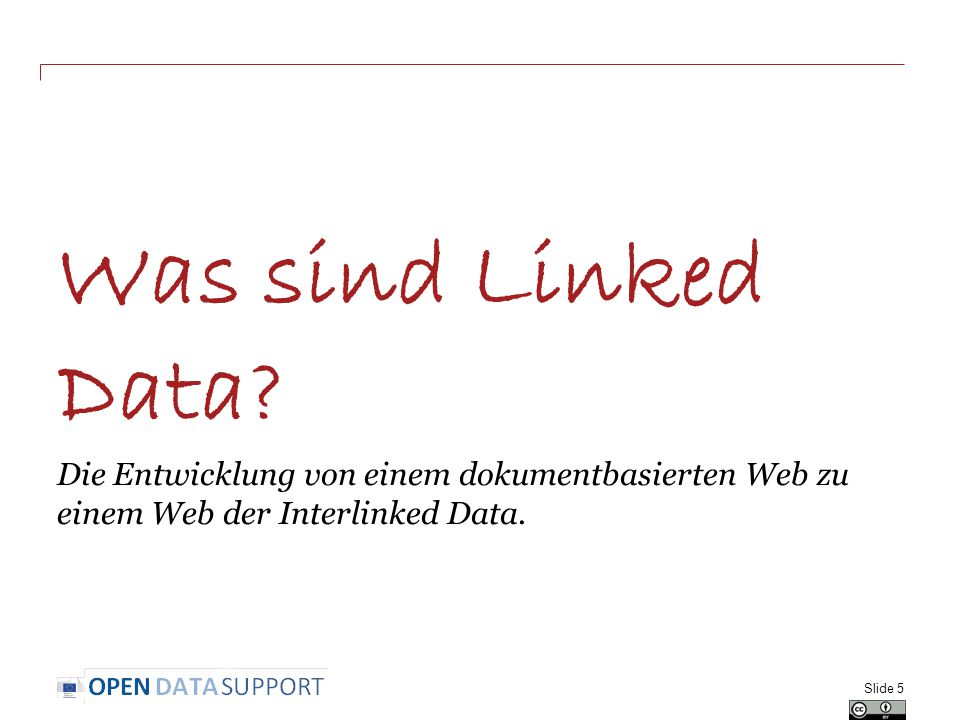Was sind Linked Data.