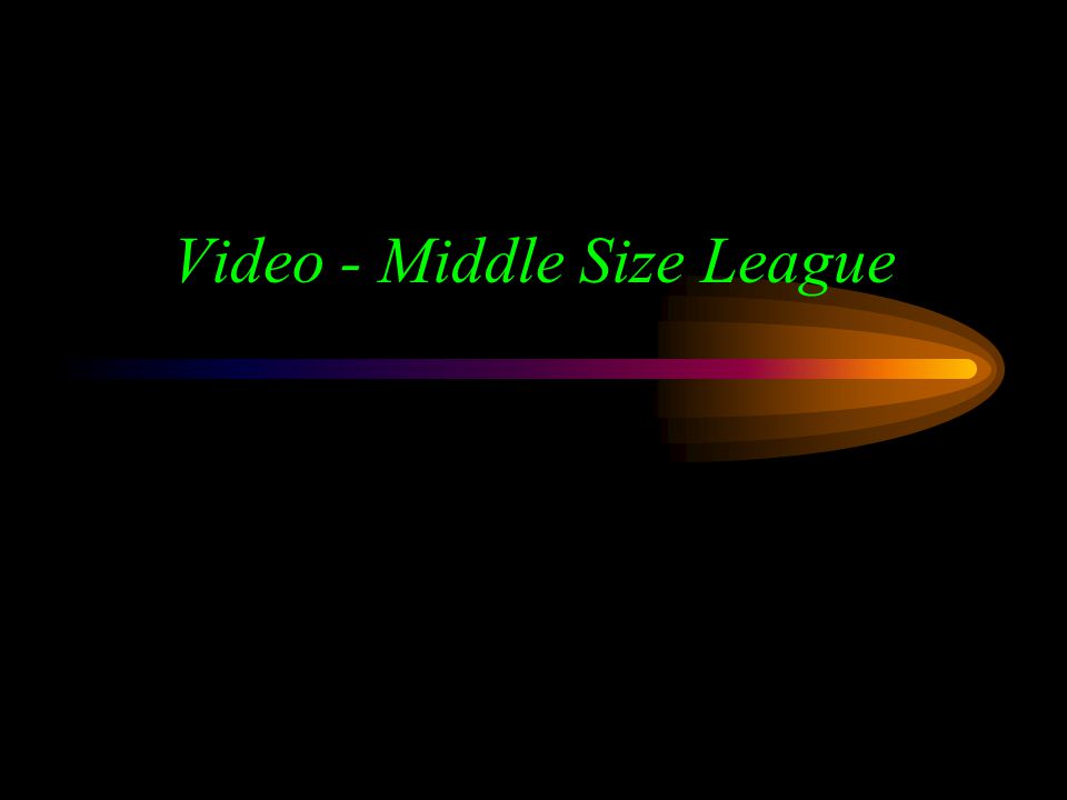 Video - Middle Size League