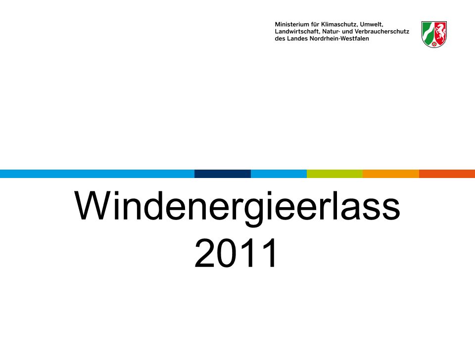Windenergieerlass 2011