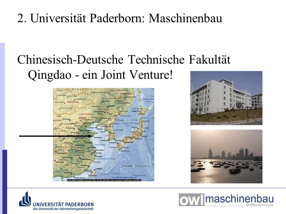 Chinesisch-Deutsche Technische Fakultät Qingdao - ein Joint Venture.