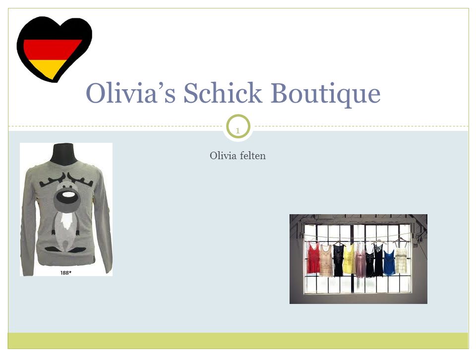 1 Olivia felten Olivias Schick Boutique