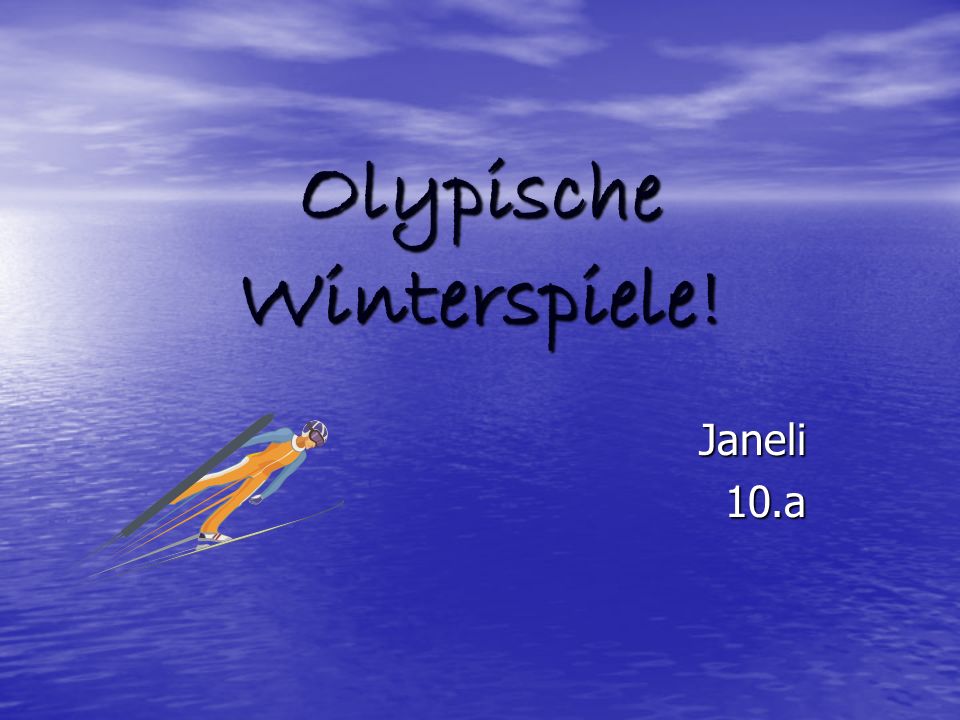 Olypische Winterspiele! Janeli10.a