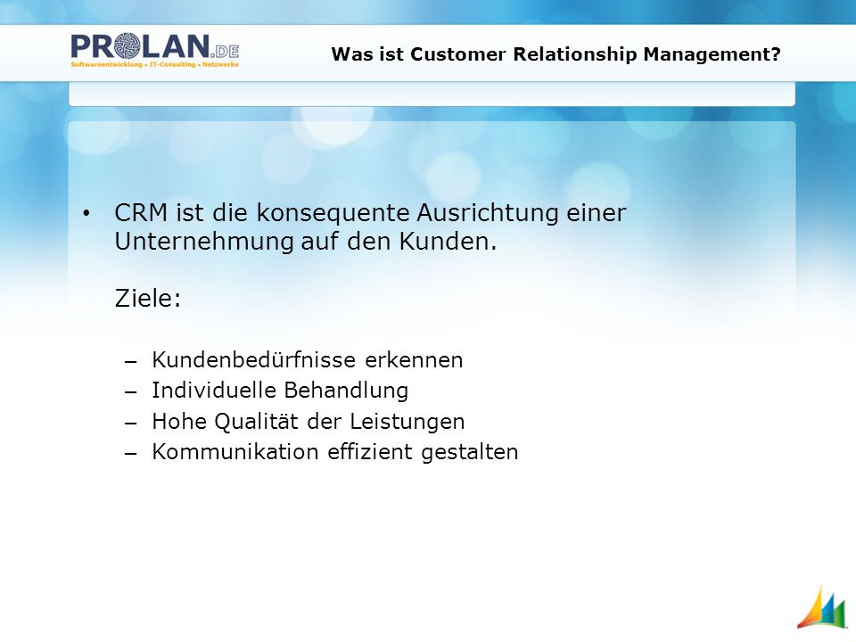 Was ist Customer Relationship Management.