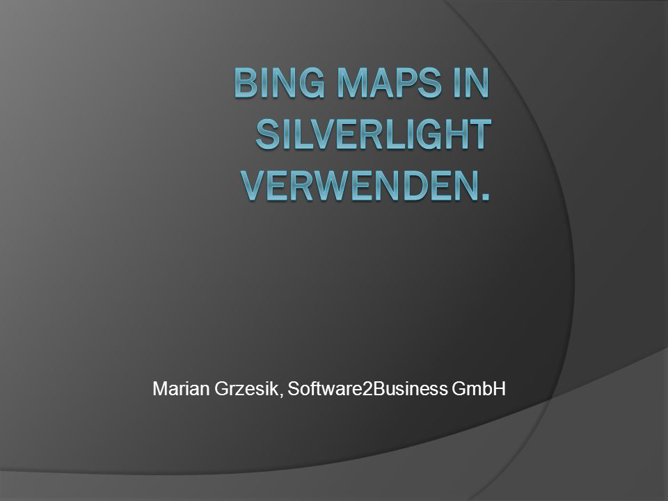 Marian Grzesik, Software2Business GmbH