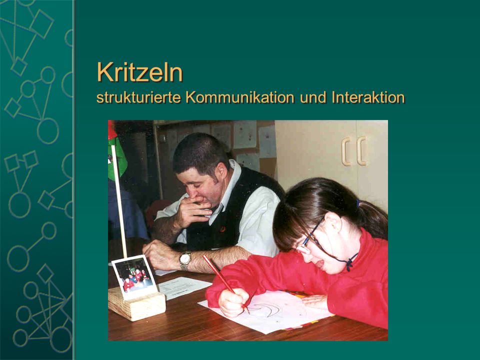 Kritzeln strukturierte Kommunikation und Interaktion