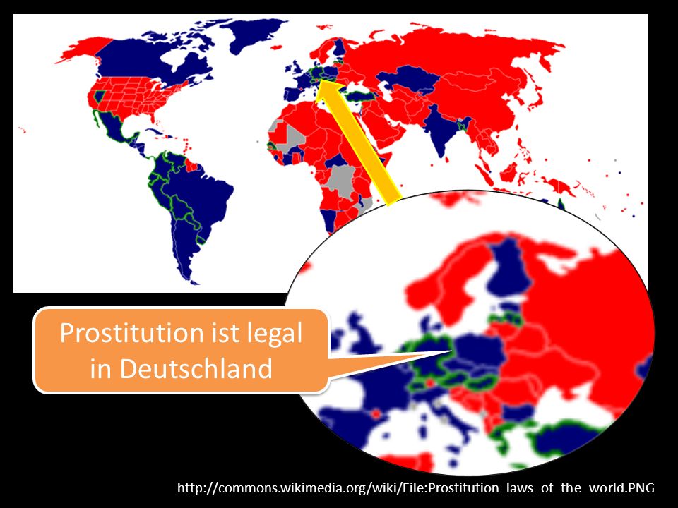 Prostitution ist legal in Deutschland