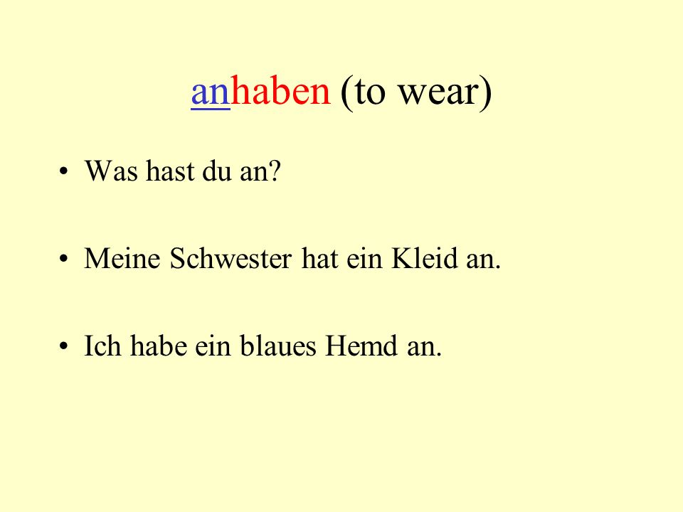 The prefix is always at the end of the sentence. anfangen (a<ä) Ich fange mein Projekt an.