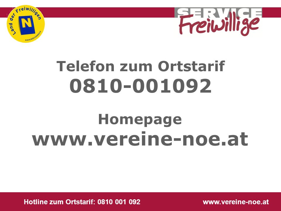 Hotline zum Ortstarif: Telefon zum Ortstarif Homepage