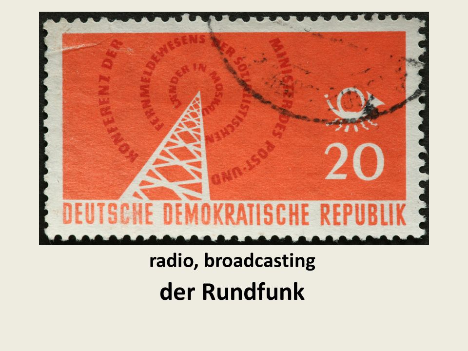 radio, broadcasting der Rundfunk