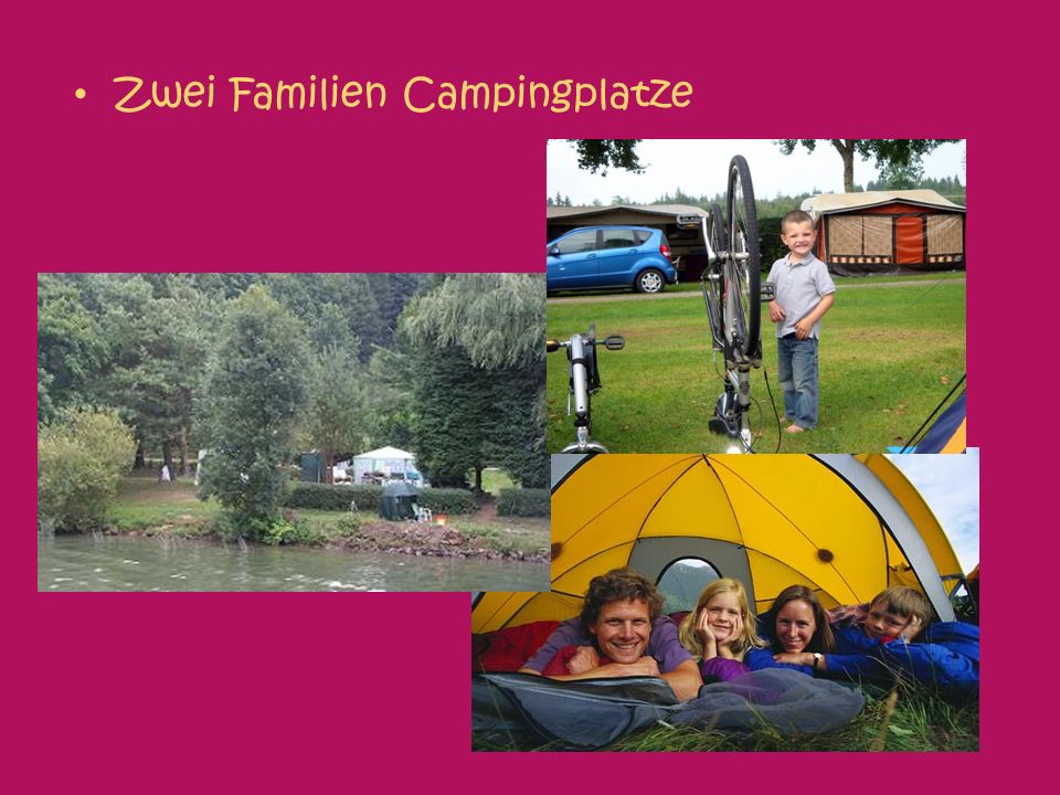 Zwei Familien Campingplatze