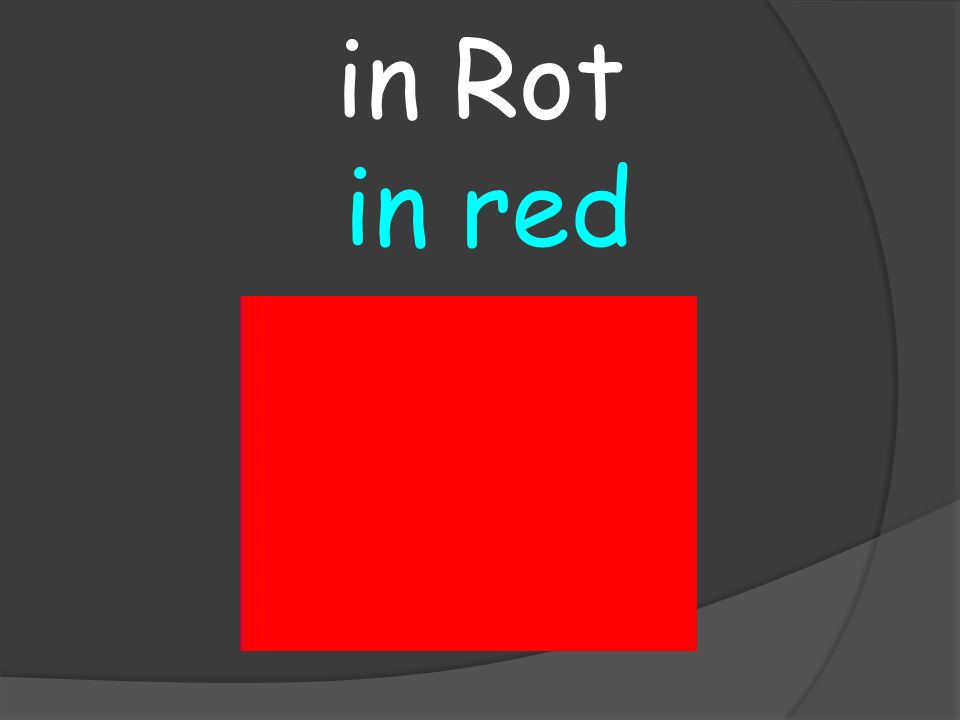 in red in Rot