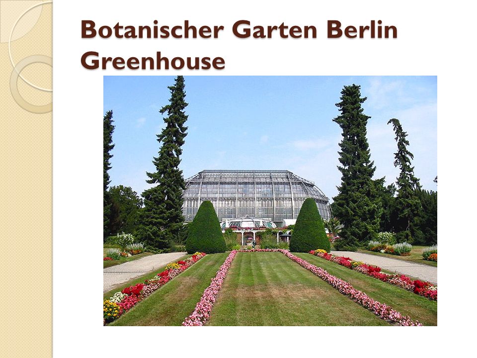 Botanischer Garten Berlin Greenhouse