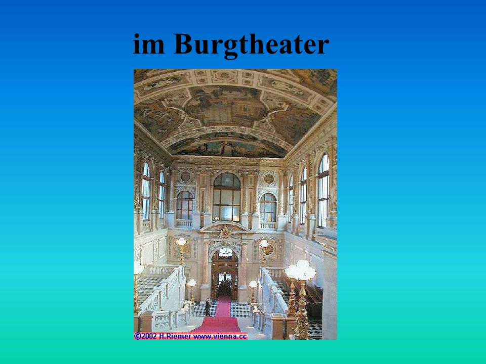 im Burgtheater