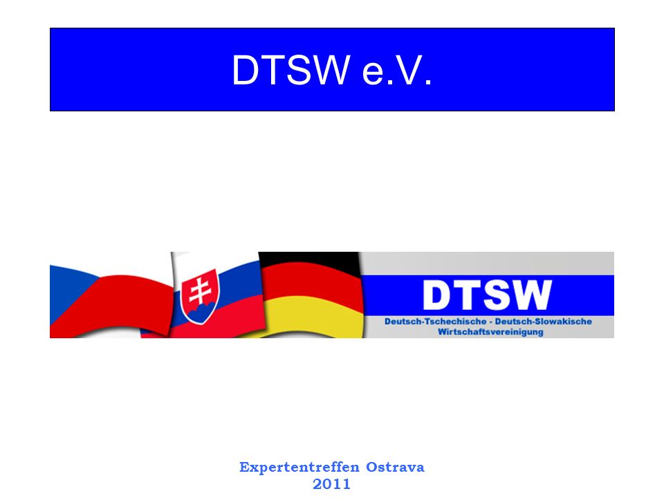 Expertentreffen Ostrava 2011 DTSW e.V.