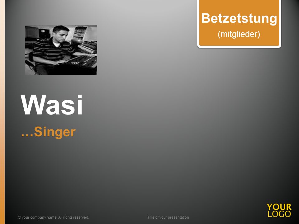 Wasi …Singer © your company name.