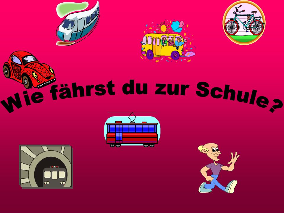 alt D er Bus ist (the bus is old) Ichfahre Prepositions and Dative case: After the preposition mit there is a sound change called the Dative SubjectVerb SubjectVerbPrepDative mit the bus the car the underground d em Bus d em Auto d er U-Bahn
